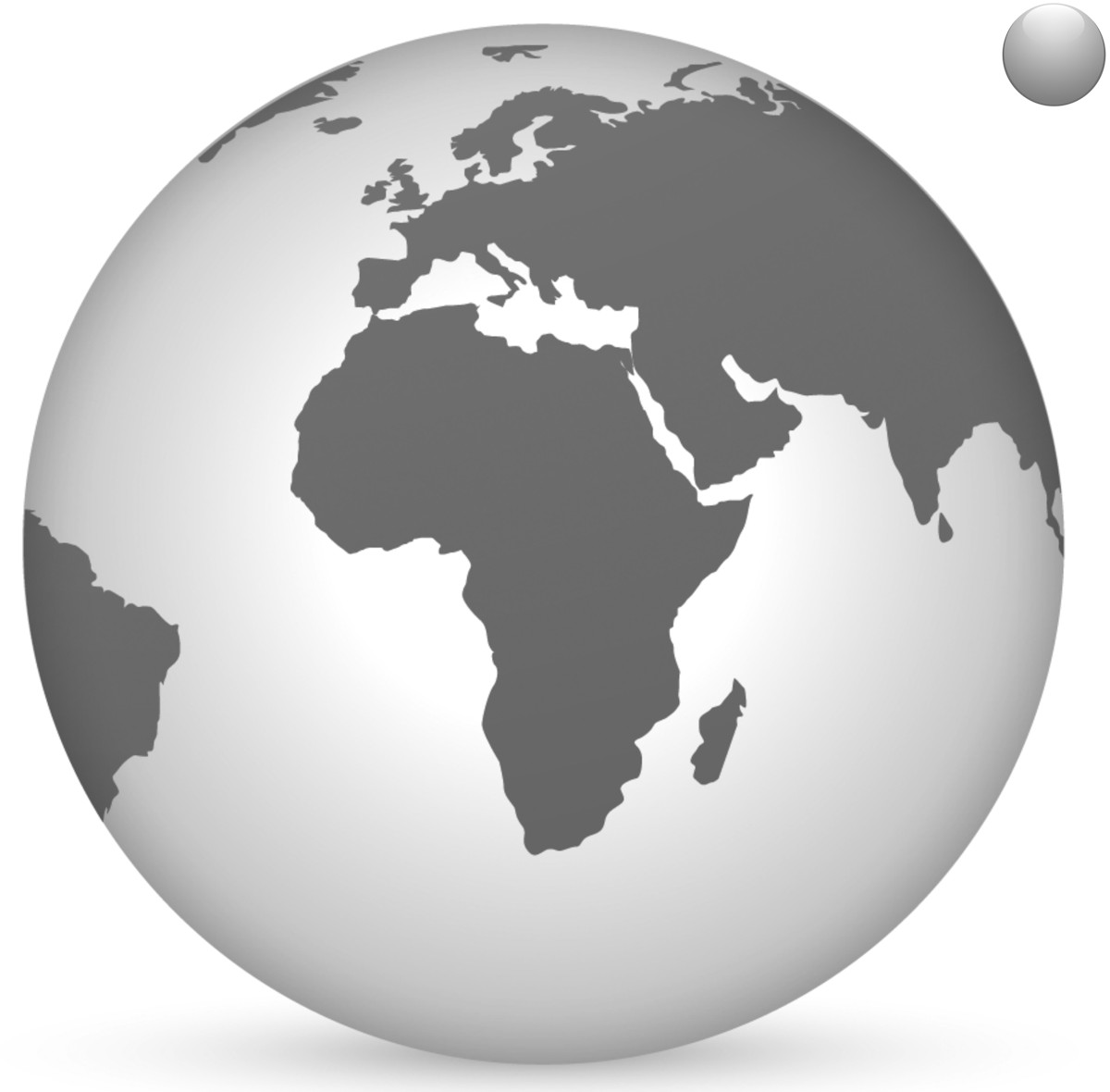 Volume of Water A sphere of the Earth's water relative to the Earth's size
